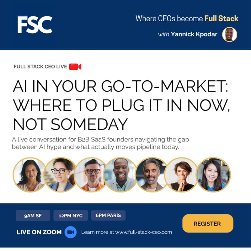 Cover Image for AI in Your Go‑To‑Market: Where to Plug It In Now, Not Someday