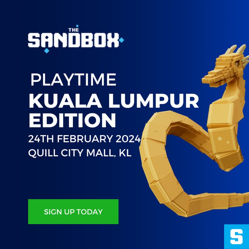 Cover Image for The Sandbox Playtime | Kuala Lumpur Edition