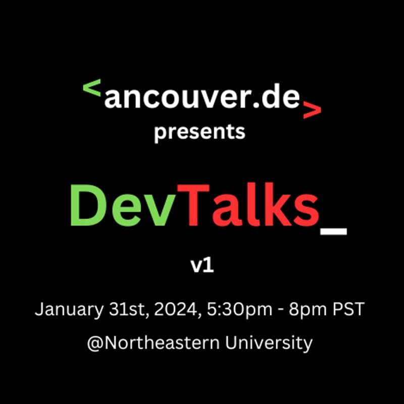 Cover Image for DevTalks v1