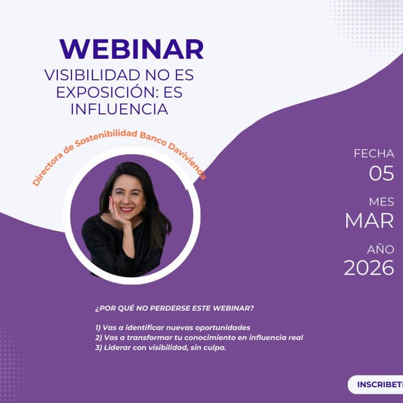 Cover Image for WEBINAR:VISIBILIDAD NO ES EXPOSICIÓN:ES INFLUENCIA