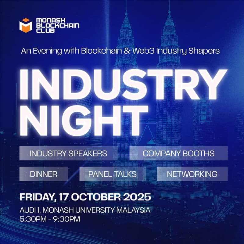 Cover Image for Monash Blockchain Industry Night