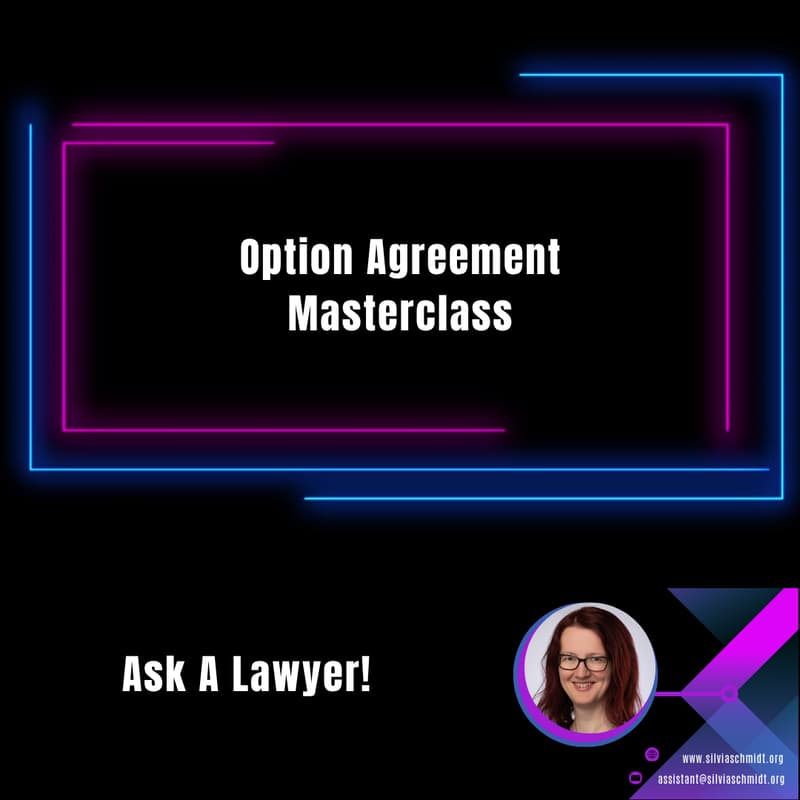 Cover Image for Free Option Agreement Masterclass