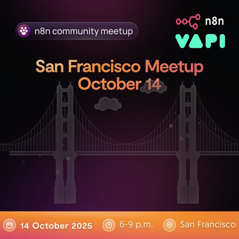 Cover Image for San Francisco n8n Meetup