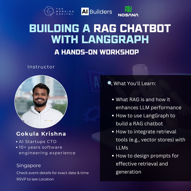 Cover Image for Building a RAG Chatbot with LangGraph