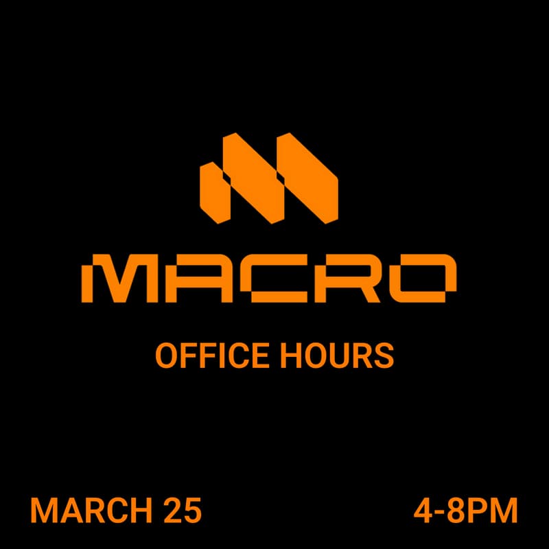 Cover Image for Macro Office Hours