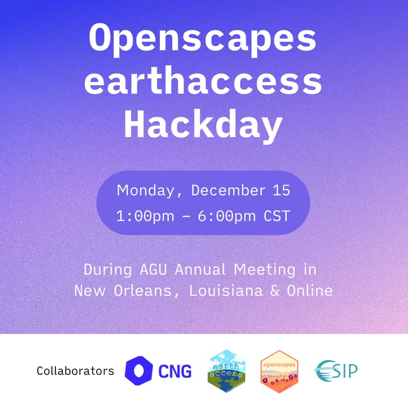 Cover Image for Openscapes earthaccess Hackday