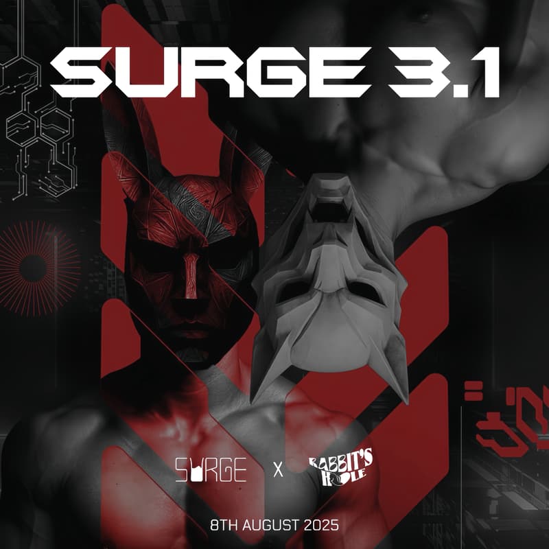 Cover Image for SURGE 3.1 — Down the Rabbit Hole, Into the Techno Surge