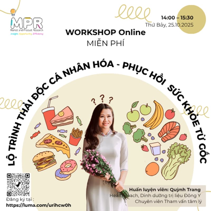 Cover Image for [Sức Khỏe Việt] Lộ Trình Thải Độc Cá Nhân Hóa