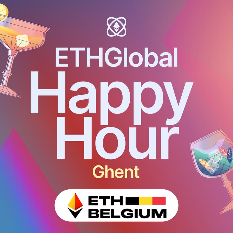 Cover Image for ETHGlobal Happy Hour Ghent with ETHBelgium