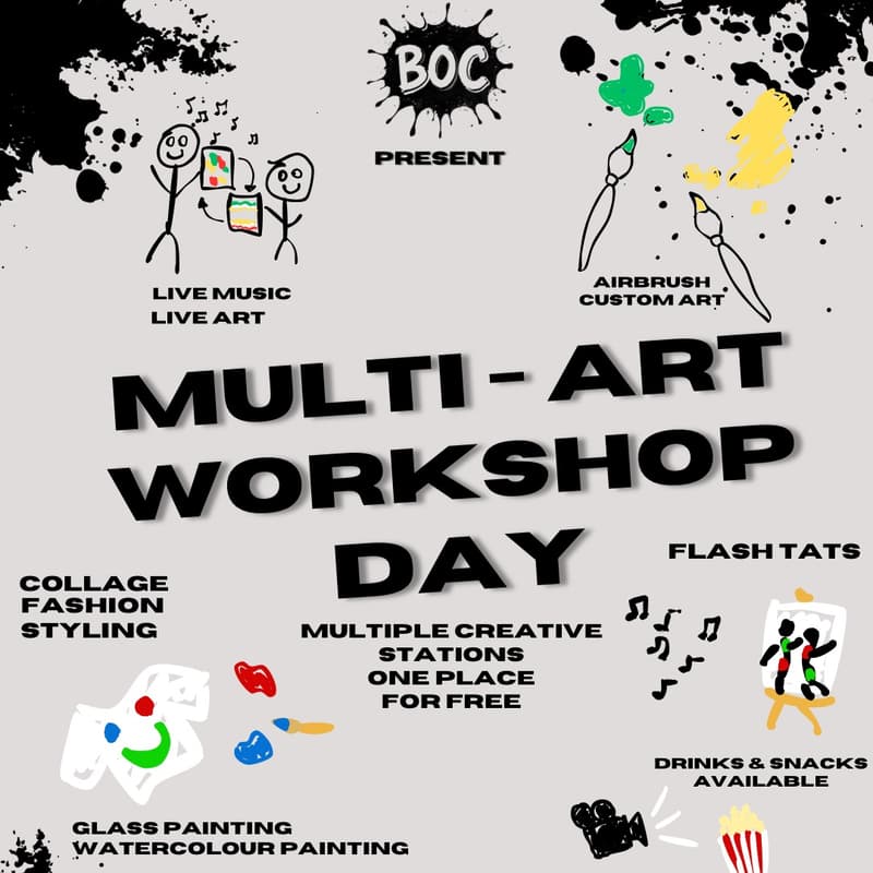 Cover Image for BOC: Multi-Art Workshop Day