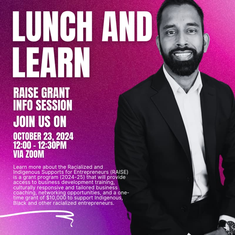 Cover Image for LUNCH AND LEARN: RAISE GRANT INFO SESSION.
