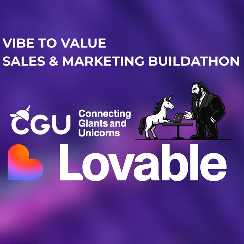 Cover Image for Vibe to Value- Sales & Marketing Buildathon