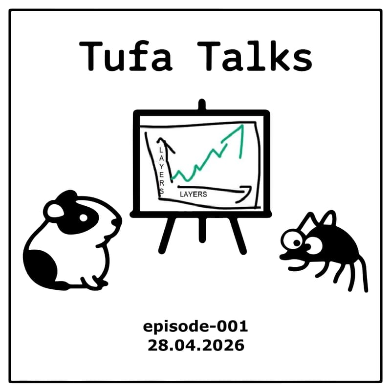 Cover Image for Tufa Talks episode 1 - Johannes von Oswald (Google)