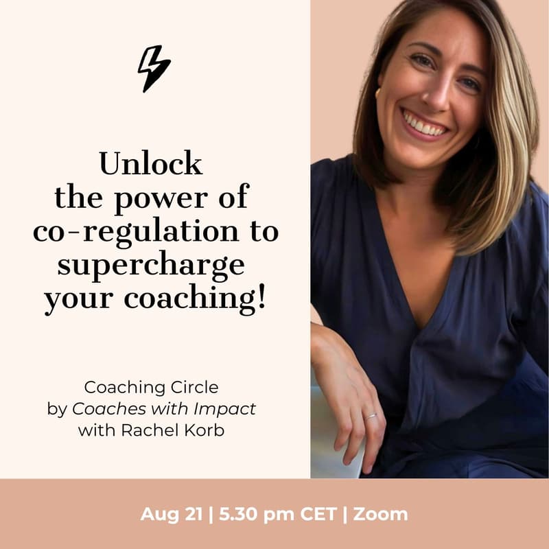 Cover Image for Unlock the power of co-regulation to supercharge your coaching! with Rachel Korb