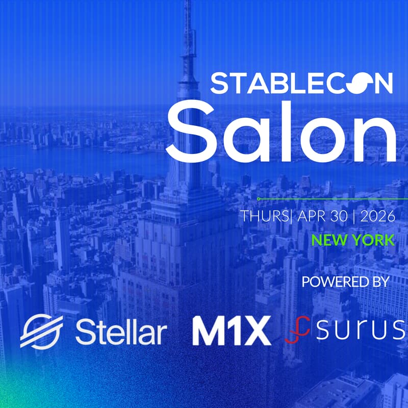 Cover Image for Stablecon Salon: The First Sovereign Bond Issued On-Chain | Powered by Stellar, Surus & M1X