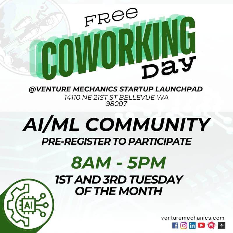 Cover Image for Free Coworking Day for the Drone Community