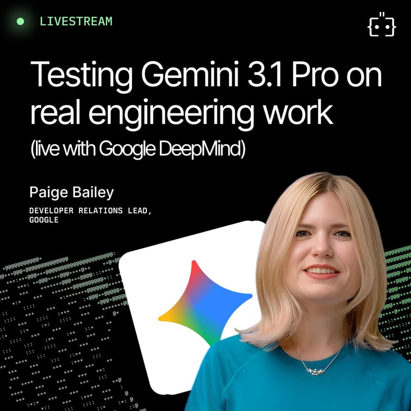 Cover Image for Testing Gemini 3.1 Pro on real engineering work (live with Google DeepMind)
