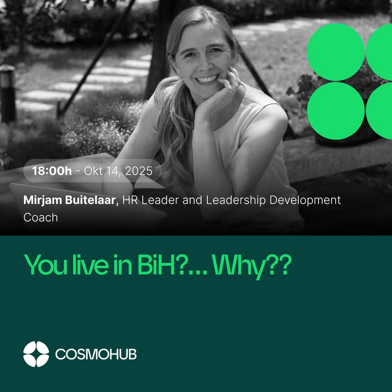 Cover Image for You live in BiH?... Why?? - Mirjam Buitelaar