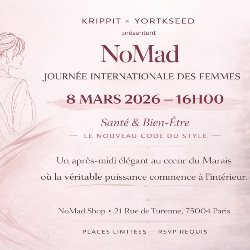 Cover Image for NoMad X Krippit International Women’s Day - Health & Wellness — The New Fashion
