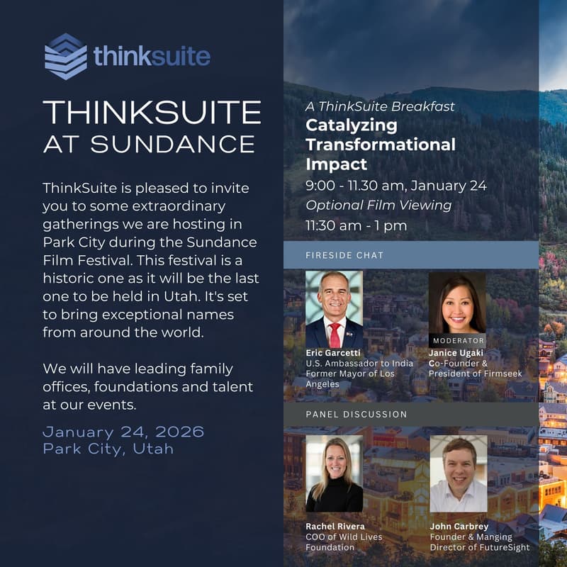 Cover Image for ThinkSuite Breakfast | Catalyzing Transformational Impact