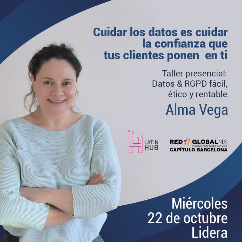 Cover Image for 🔒 Taller: “Datos & RGPD fácil, ético y rentable”