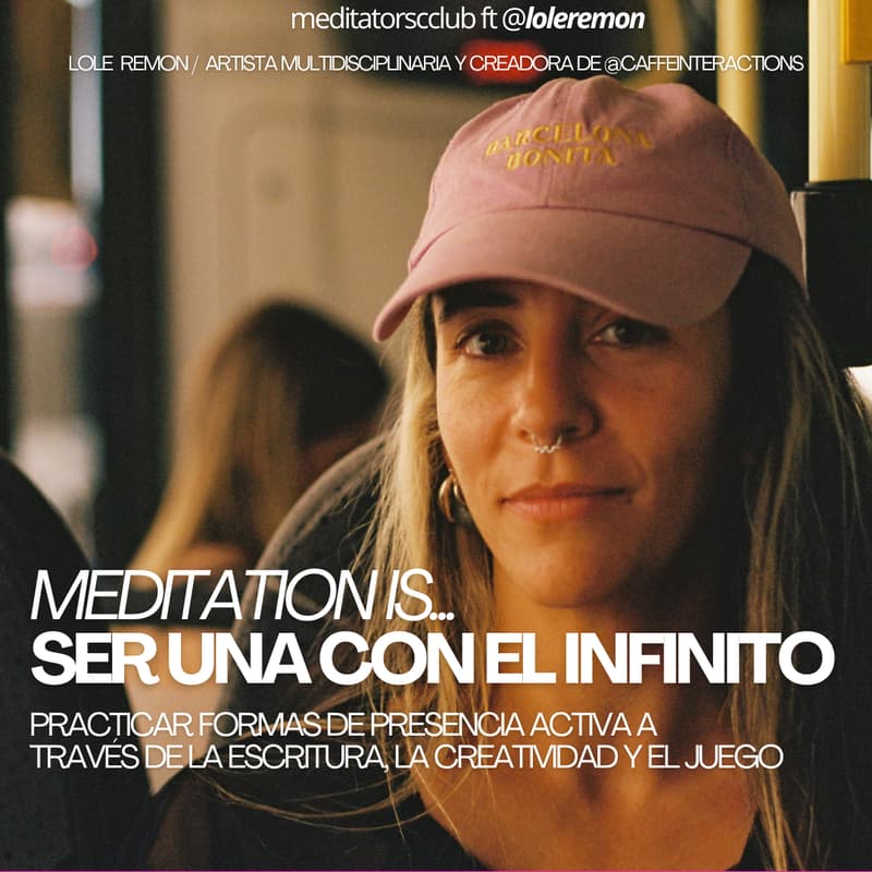 Cover Image for Meditation is: Ser una con el infinito