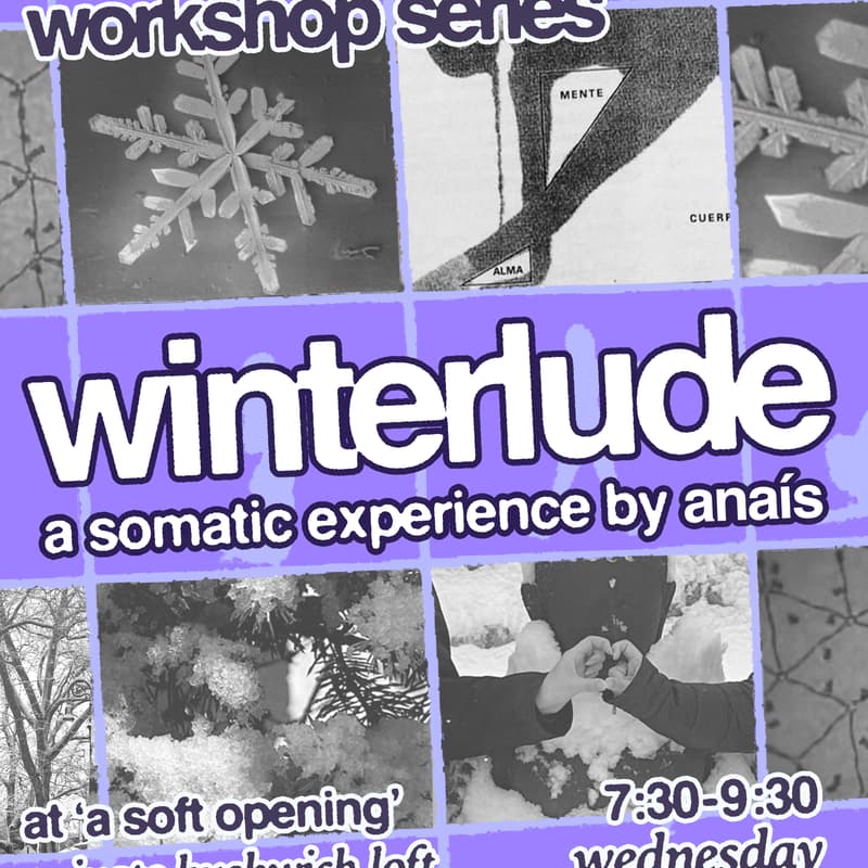 Cover Image for winterlude: a somatic experience by anaís