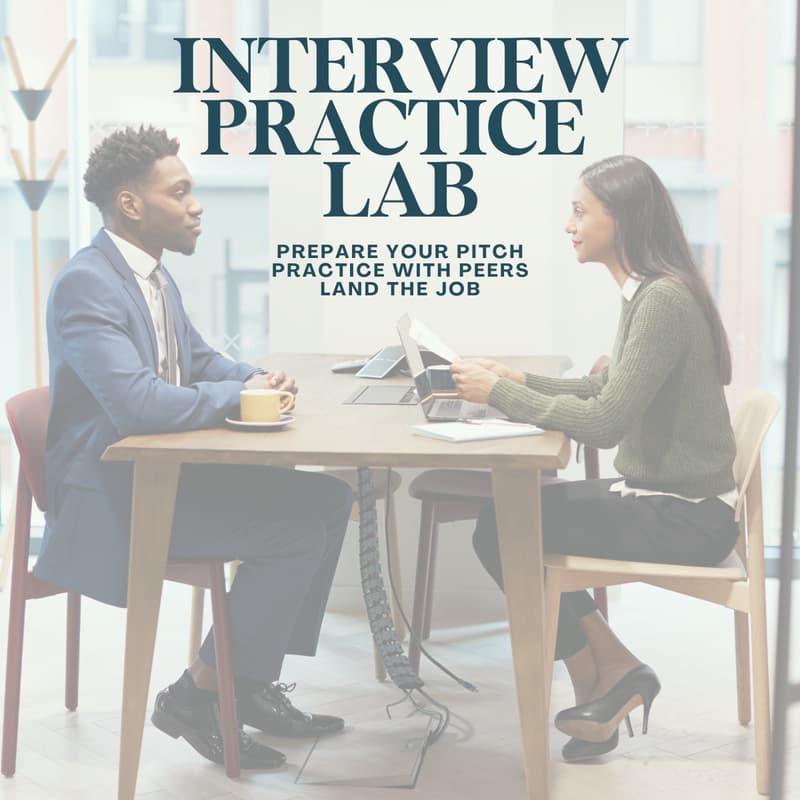 Interview Practice Lab · Zoom · Luma