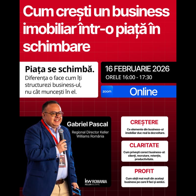 Cover Image for Cum crești un business imobiliar într-o piață în schimbare
