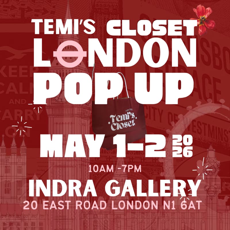 Cover Image for Temi's Closet London Pop Up