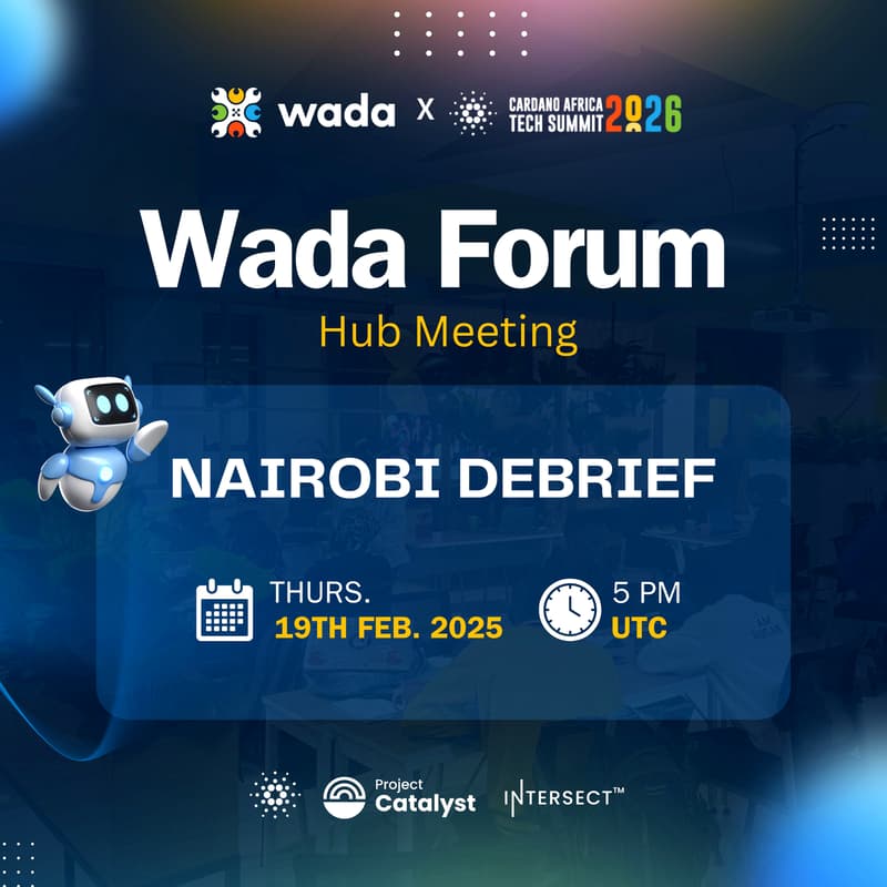 Cover Image for Wada Weekly Forum - Nairobi Debrief