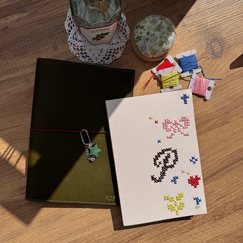 Cover Image for Journal Cross Stitching