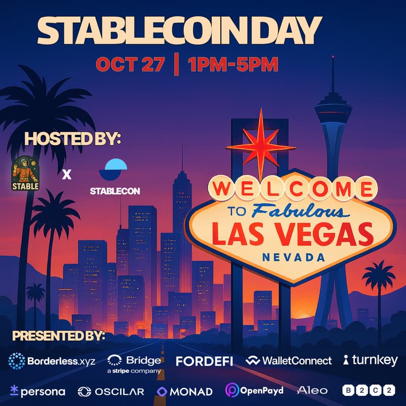 Cover Image for Roadshow to Stablecon: Stablecoin Day