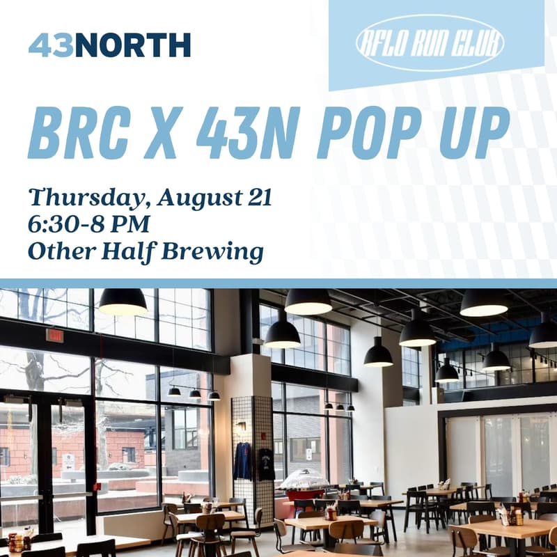 Cover Image for BFLO Run Club x 43North Pop Up