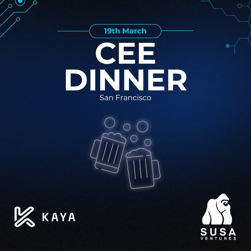 Cover Image for KAYA x SUSA Ventures CEE Dinner & Beer