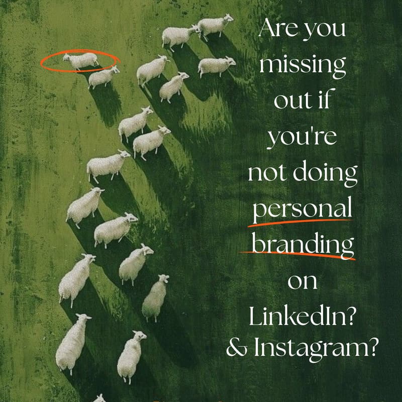 Cover Image for Personal Branding on LinkedIn & Instagram