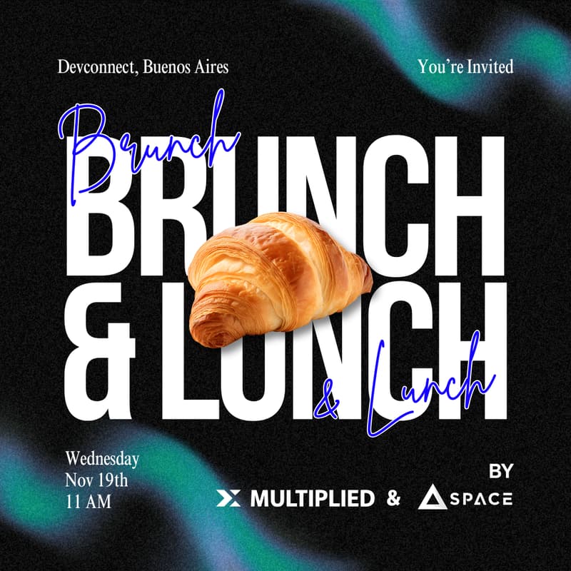 Cover Image for Founders & VCs Brunch and Lunch 🥐 DevConnect 🇦🇷