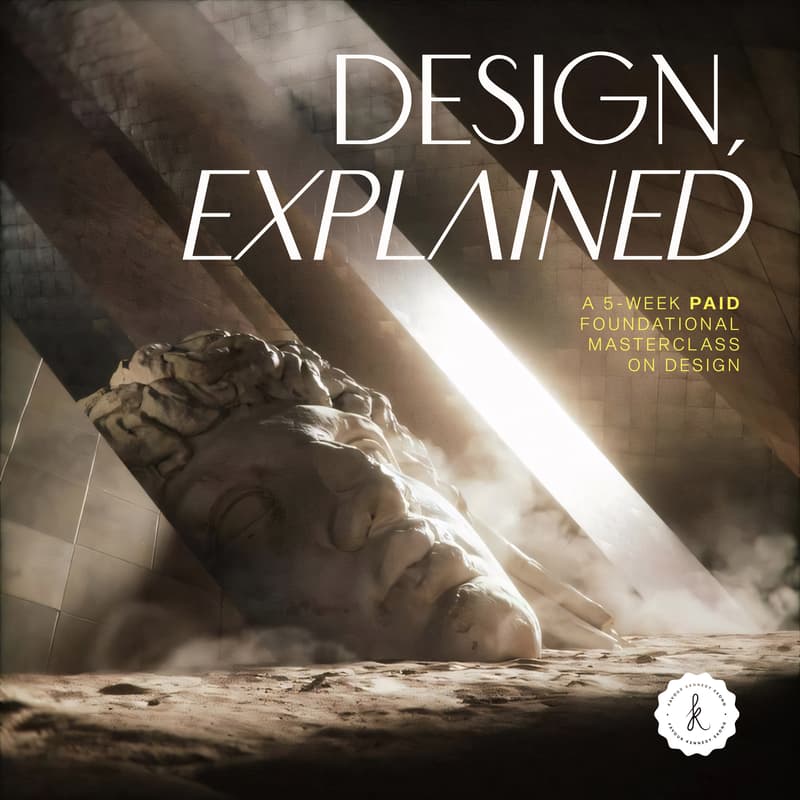 Cover Image for Design, Explained. The Mentorship Class.