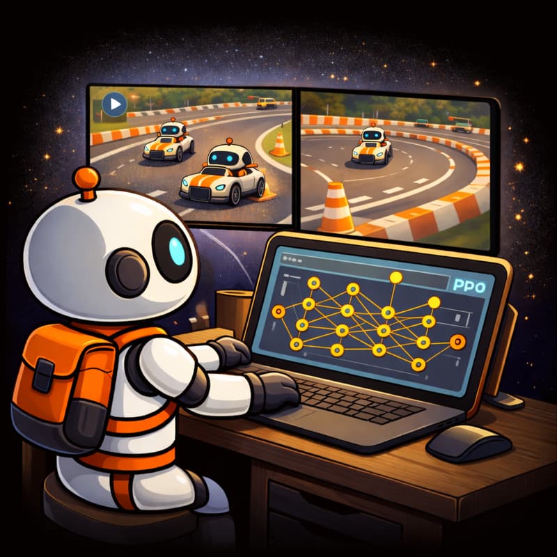 Cover Image for Reinforcement Learning: Sim-to-Real Part I