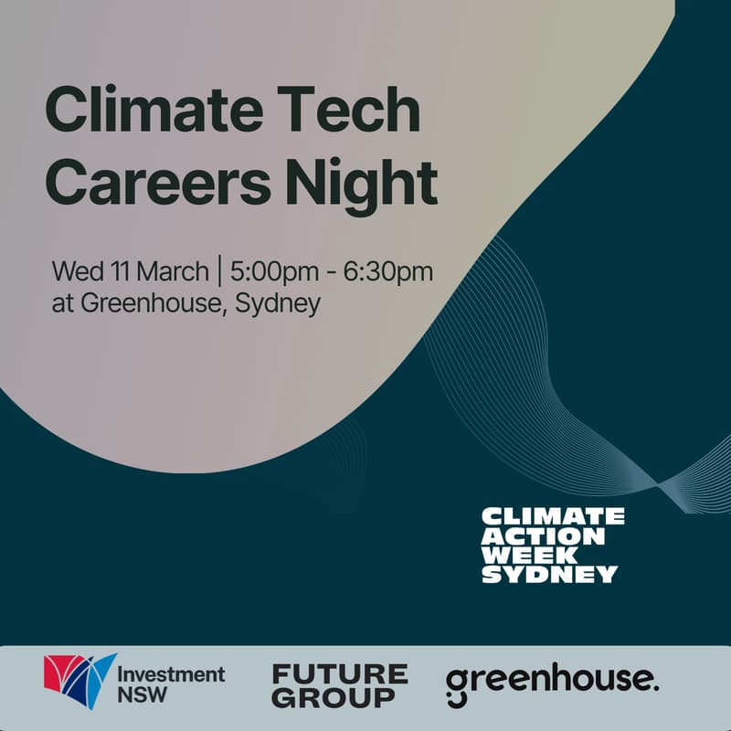 Cover Image for Climate Tech Careers Night