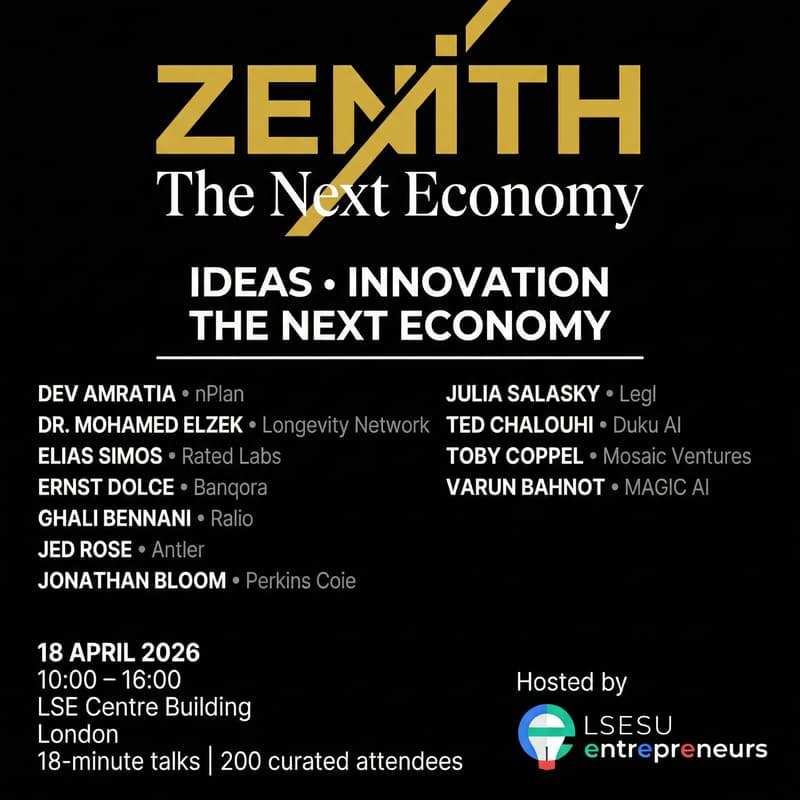 Cover Image for Zenith Forum: The Next Economy for Founders, Investors & Builders