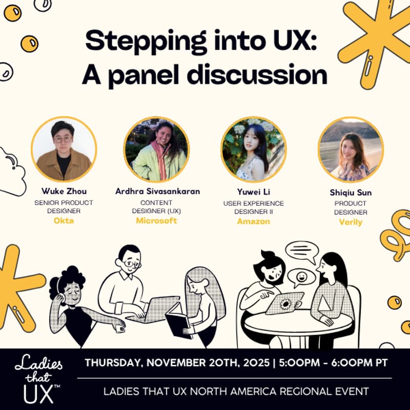 Cover Image for Stepping into UX: A panel discussion