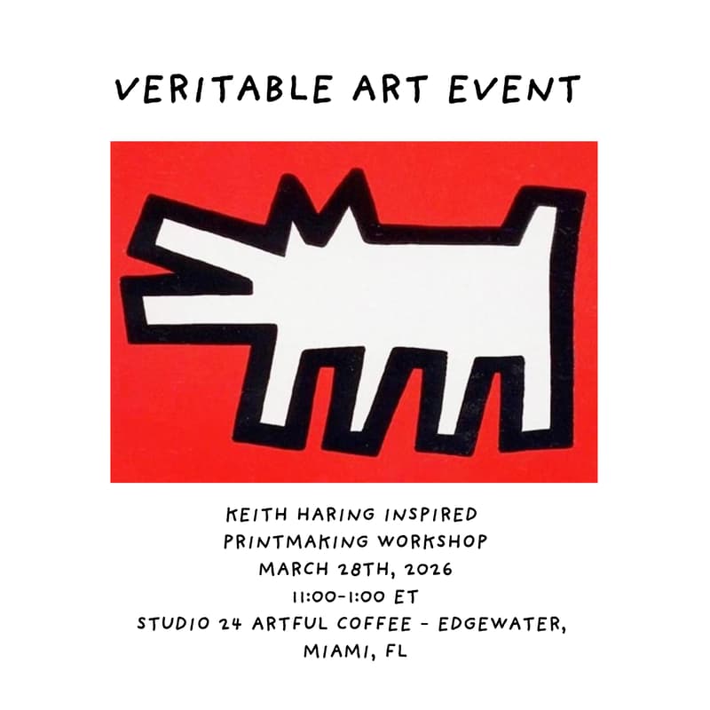 Cover Image for Keith Haring Inspired Printmaking Workshop
