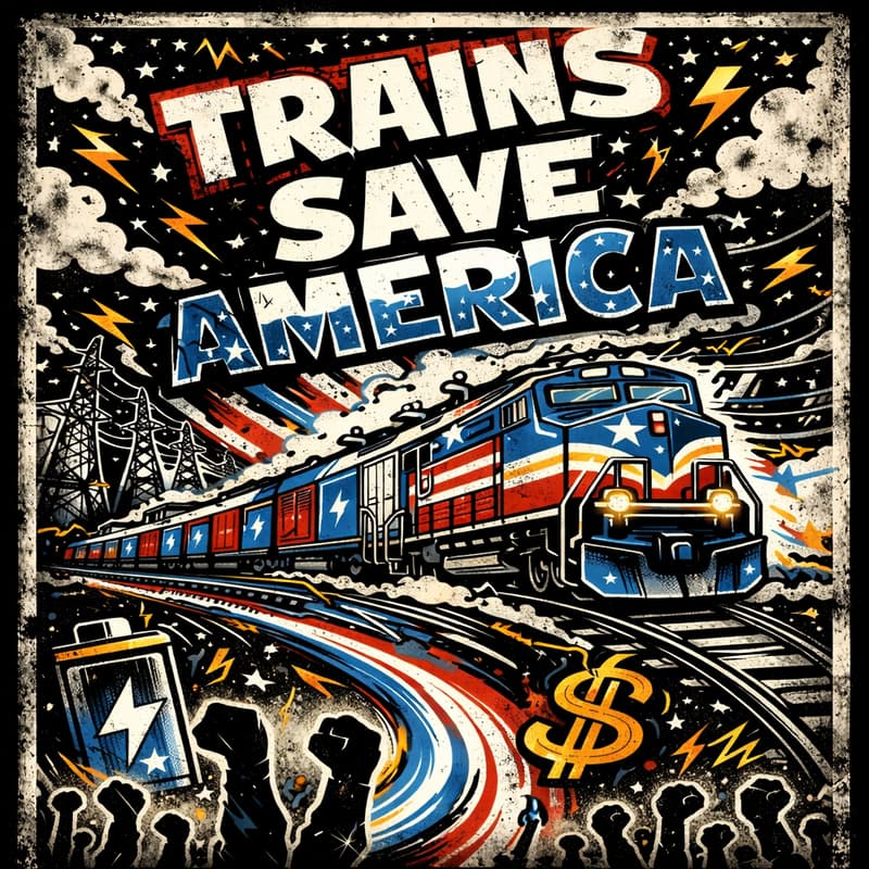 Cover Image for How Railroads Solve the Energy Crisis