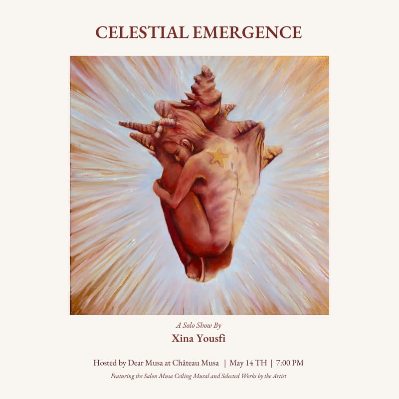 Cover Image for Celestial Emergence — A Solo Show by Xina Yousfi