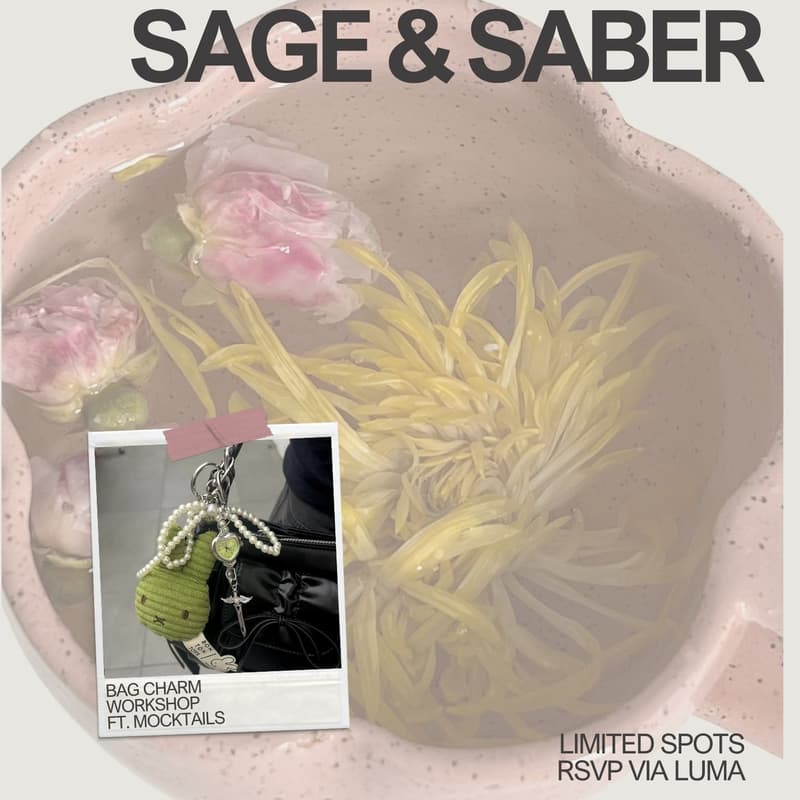 Cover Image for Design & Sip at our Watch Bag Charm Workshop at The Qi