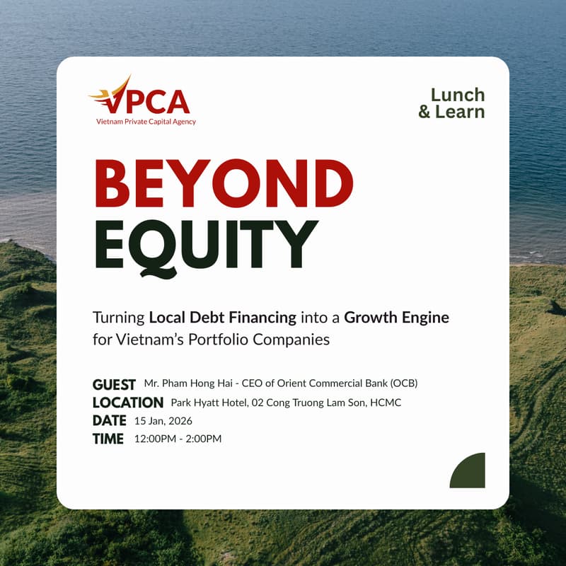 Cover Image for VPCA Lunch & Learn | Beyond Equity: Turning Local Debt Financing into a Growth Engine