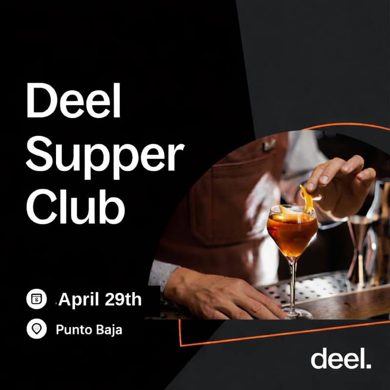 Cover Image for Dinner & Dialogue: Deel x AWS | Bogotá