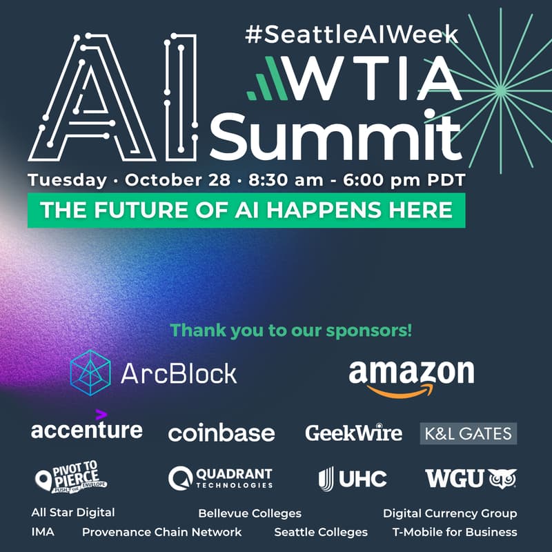 Cover Image for #SeattleAIWeek AI Summit