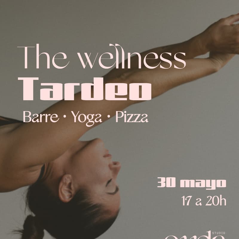 Cover Image for The Wellness Tardeo · Barre + Yoga + Pizza